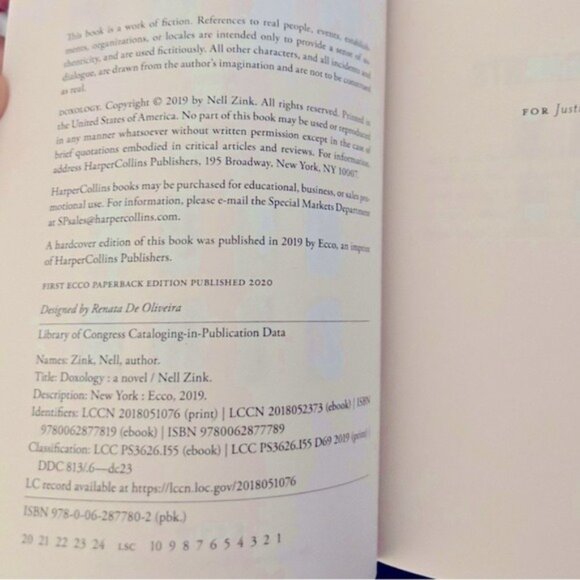 🟢DONATING 12/15!🟢
Doxology: A Novel NWT - Picture 4 of 5